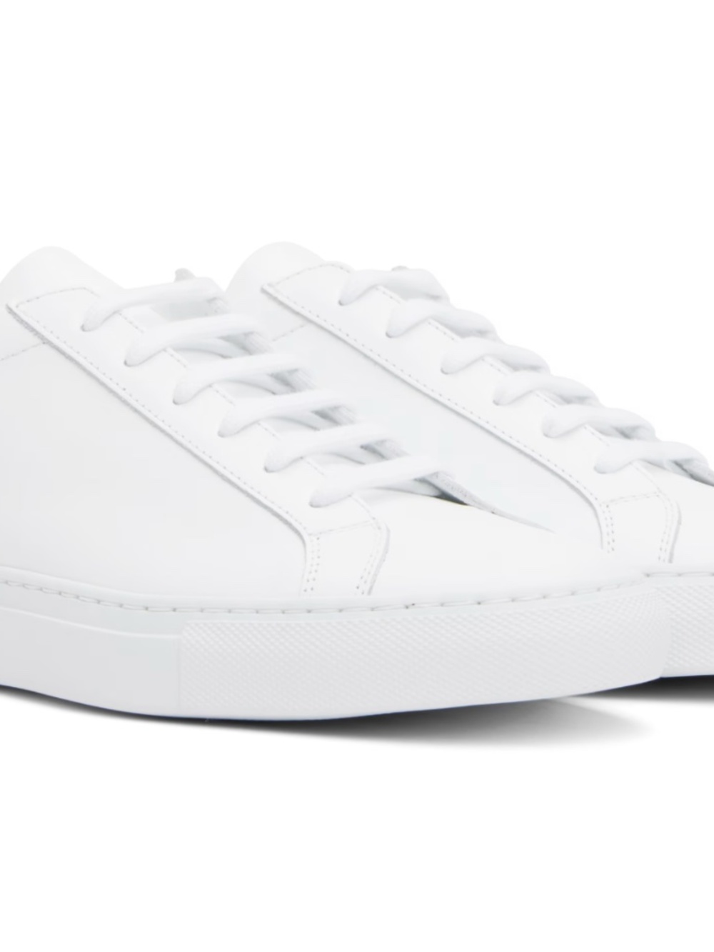 COMMON PROJECTS White Original Achilles Low Sneakers